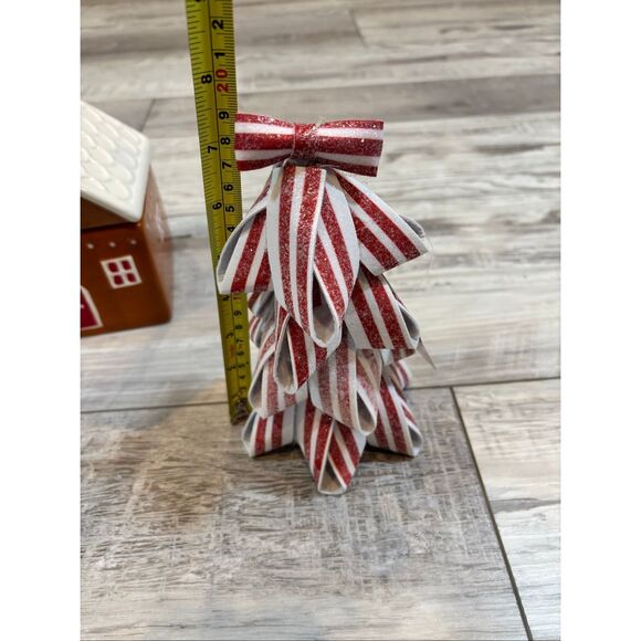 Target Bullseye Gingerbread House Cookie Jar, gingerbread ornaments, Peppermint - Picture 4 of 12